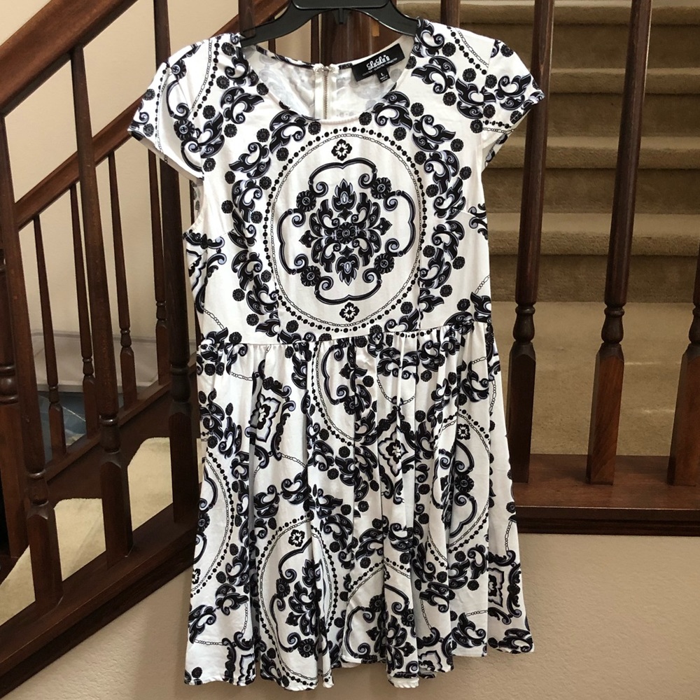 Lulus Ivory Print Dress